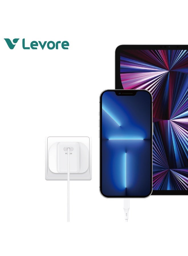 LEVORE WALL CHARGER PD 20 W WHITE - Image 3